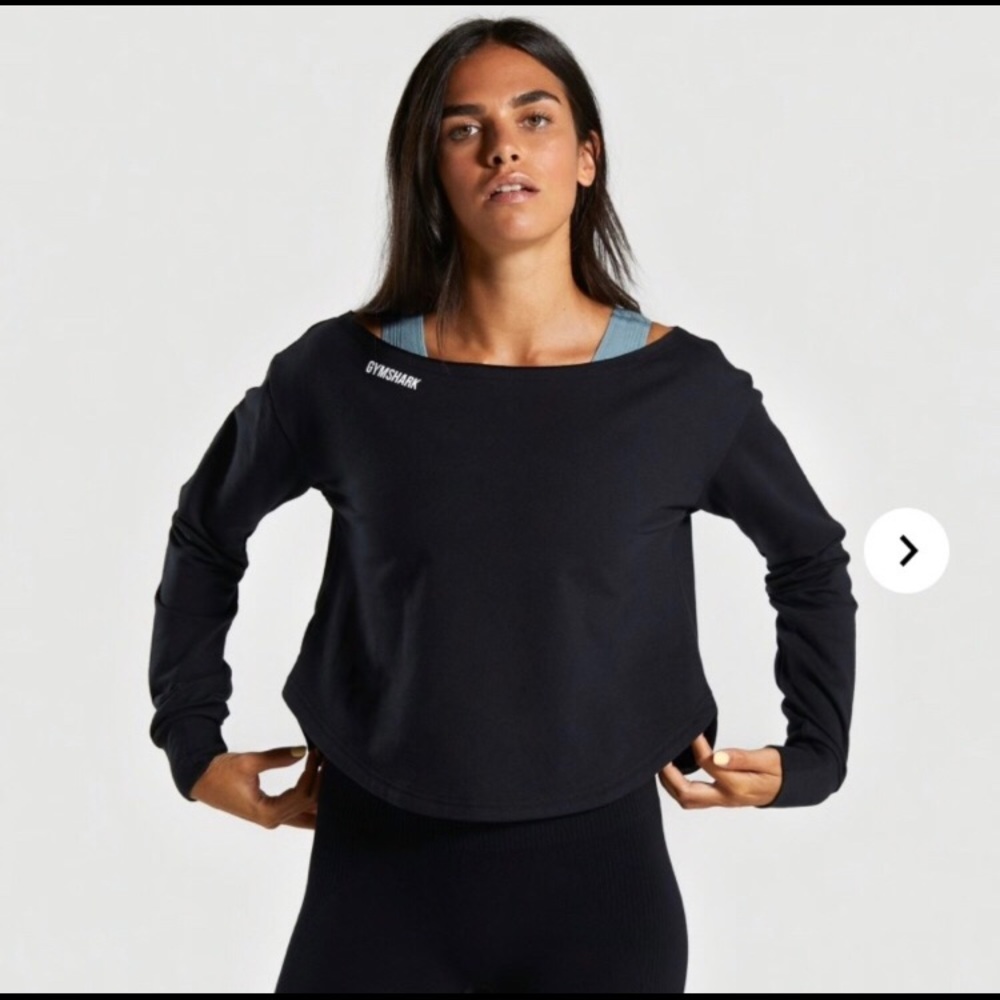 COPY - Gymshark power down top